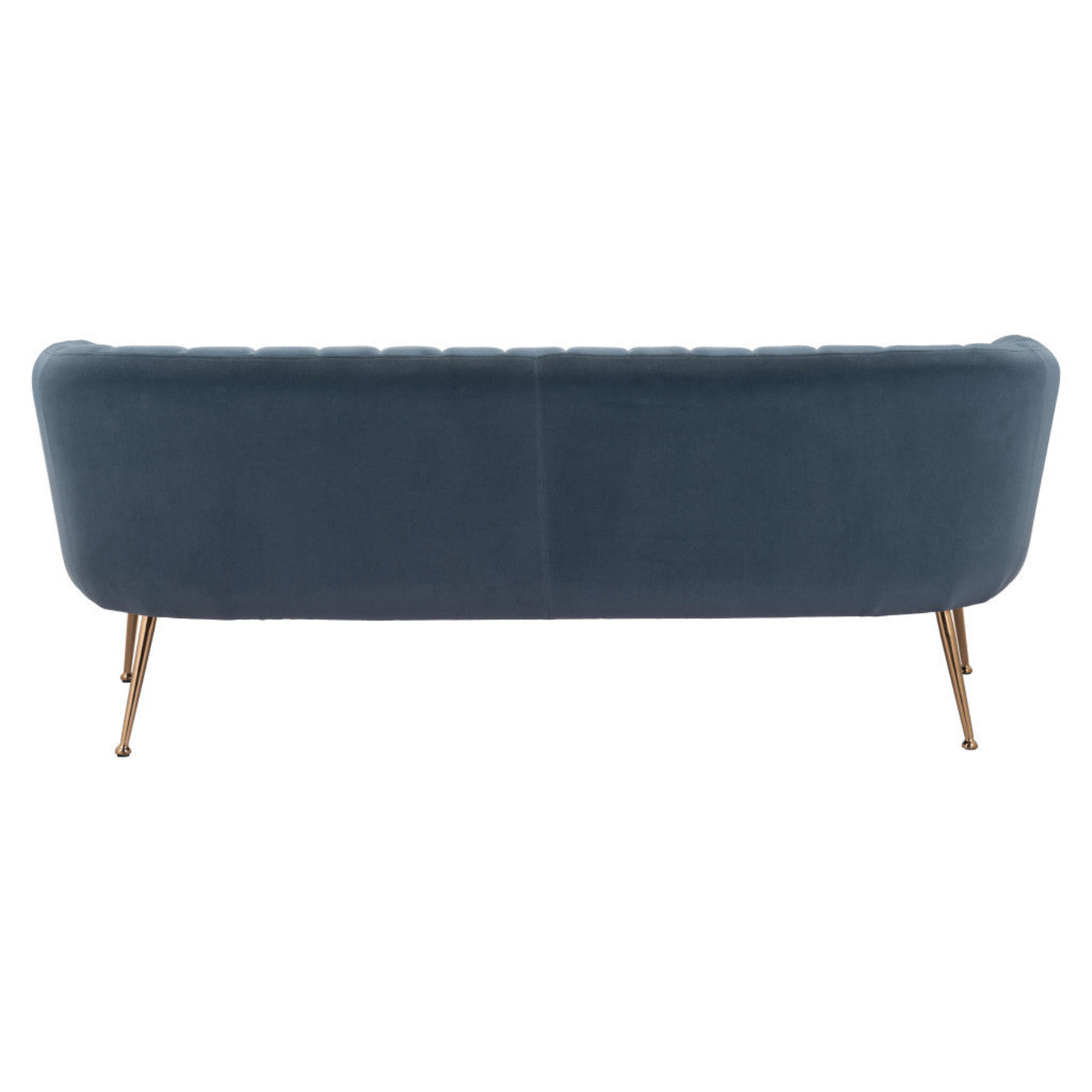 Modway Furniture 70" Gray Velvet Sofa with Luxurious Gold Legs – Stylish, Comfortable, and Perfect for Any Space! - 385937-HOMEROOTS