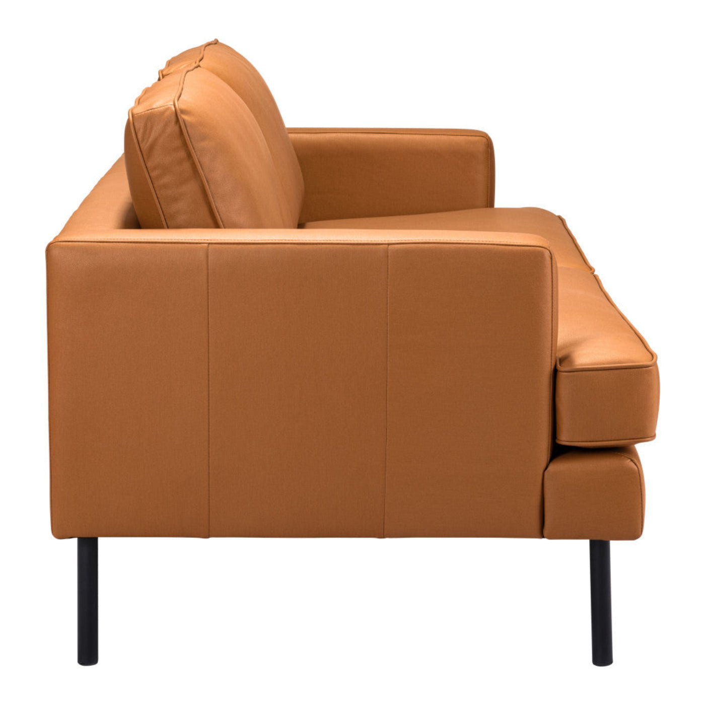 Modway Furniture 72" Brown Polyester Sofa with Chic Black Legs – Luxurious Design & Ultimate Comfort for Your Home - 396466-HOMEROOTS