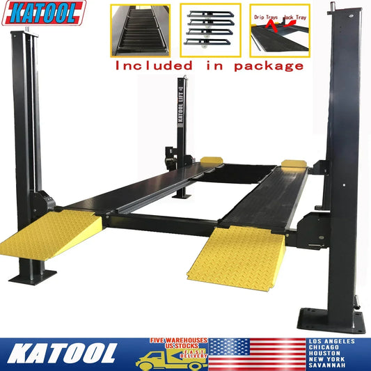 Katool 8,500lbs Heavy Duty 4-Post Car lift - KT-4H850