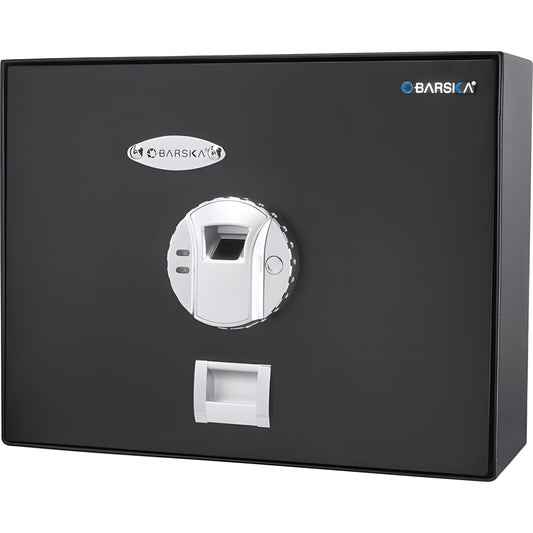Barska 0.23 Cu. ft Top Opening Biometric Security Safe - AX11556