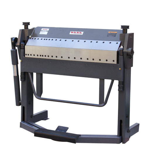 KAKA PBB-4014A 40" Pan & Box Brake Foot Clamp, Max Clamping Bar Lift 1.9", Max Box Depth 2-3/8", 135° Folding Angle - 173161