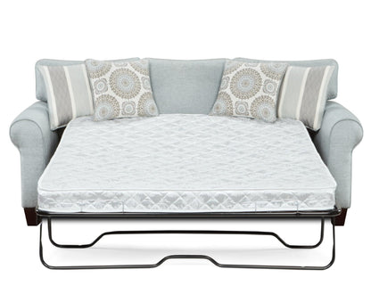 Modway Furniture 1144 Transitional Sleep Sofa - Coastal Style with Reversible Cushions & Stain-Resistant Fabric - 1144 Grande Glacier Sleeper