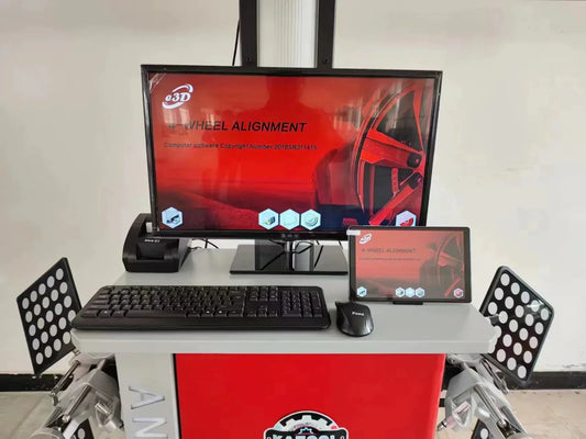 Katool Wheel Alignment Machine Full-Automatic Works on 2 Post &amp; Scissor Lift - KT-AV9