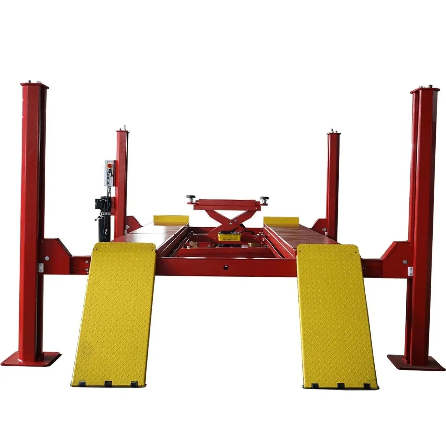 Katool KT-4H150 Heavy Duty 4-Post Alignment Lift 15,000lbs (Rolling Jack Included) - KT-4H150